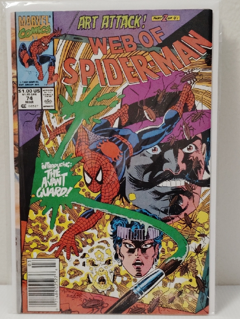 8 Marvel Web of Spider-Man Comic Set -issues 17,55,57,60,65,74,79,81 - Picture 8 of 9